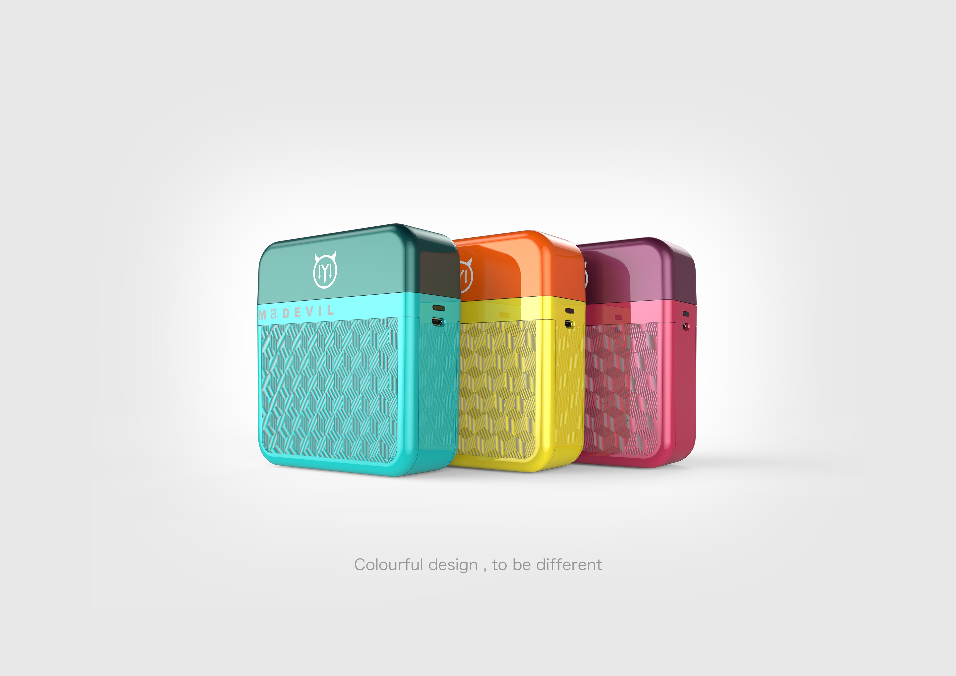 Desk lamp，portable battery，Little magic treasure，fashion，beautiful，industrial design，